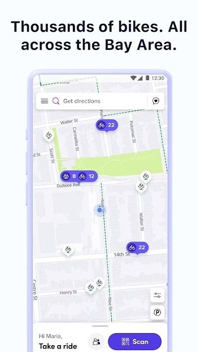 baywheels手机版下载,baywheels,共享单车app